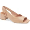 Bottero Catia Slingback Sandal In Neutral