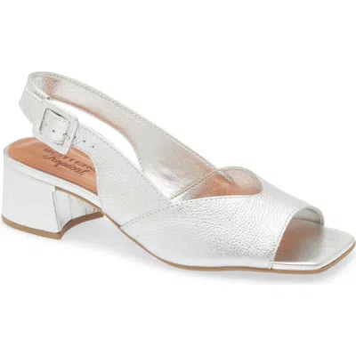 Bottero Catia Slingback Sandal In Silver