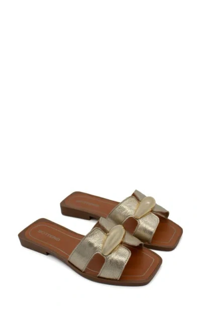 Bottero Cutout Slide Sandal