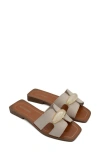 Bottero Cutout Slide Sandal