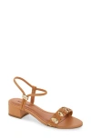 Bottero Elsa Ankle Strap Sandal In Brown