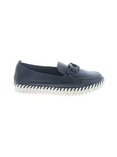 Pre-owned Bottero Flats In Blue