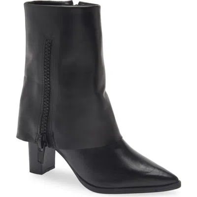 Bottero Foldover Bootie In Black