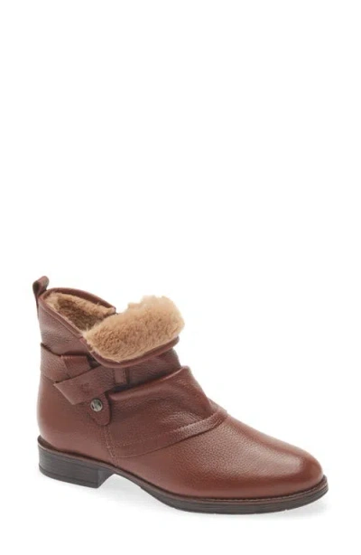 Bottero Fuzzy Lining Bootie In Brown