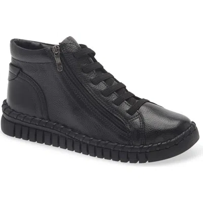 Bottero High Top Sneaker In Black