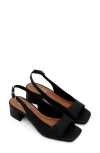 Bottero Square Toe Slingback Sandal
