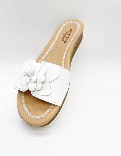 Bottero Women Napoli Slide In White In Multi