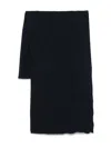 Botto Giuseppe Cashmere-blend Scarf In Black
