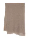 Botto Giuseppe Cashmere Scarf In Brown