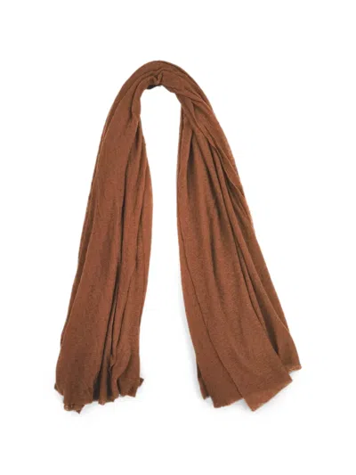 Botto Giuseppe Cashmere Scarf In Brown