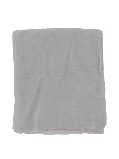 Botto Giuseppe Fine Knit Cashmere Scarf In Blue