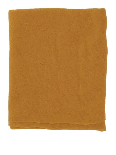 Botto Giuseppe Fine Knit Cashmere Scarf In Blue