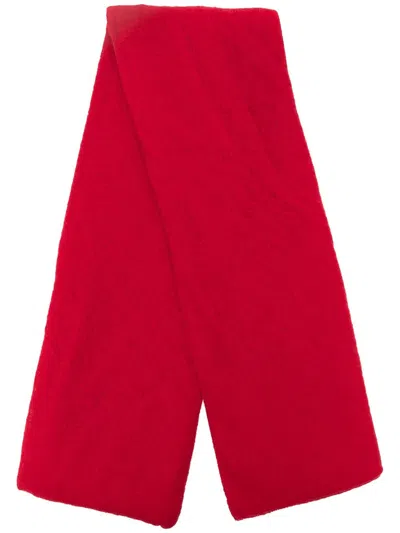 Botto Giuseppe Lightweight Cashmere Scarf In Red