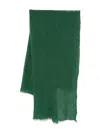 Botto Giuseppe Rectangular Scarf In Green