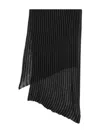 Botto Giuseppe Striped-pattern Cashmere Scarf In Black
