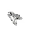 Boucheron 18k 0.30 Ct. Tw. Diamond Kaa Snake Ring (authentic )