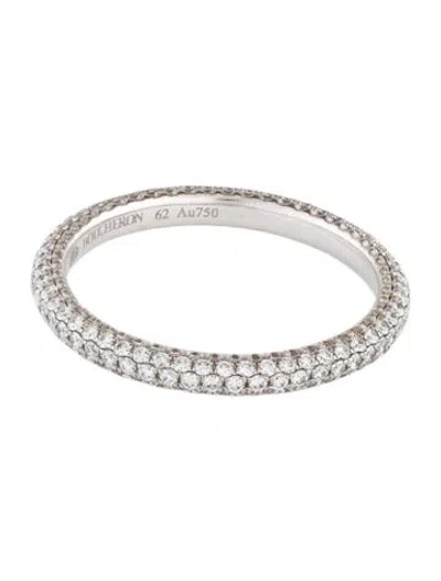 Pre-owned Boucheron 18k 1.54ctw Diamond Eternity Band In Multi