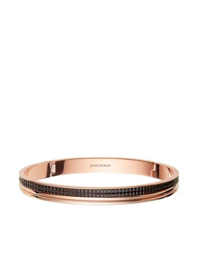 Boucheron 18k Gold Quatre Classique Bracelet In Pink