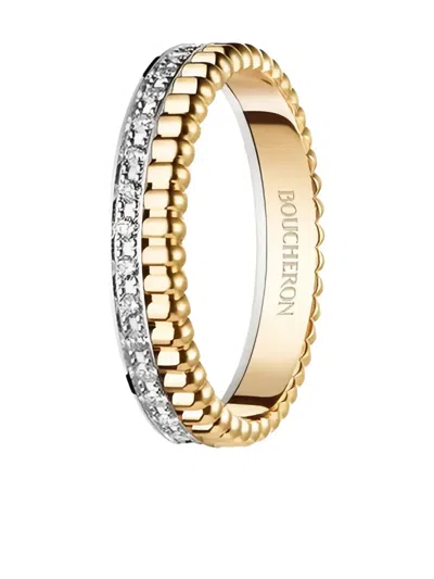 Boucheron 18k Gold Quatre Radiant Edition Diamonds Wedding Ring