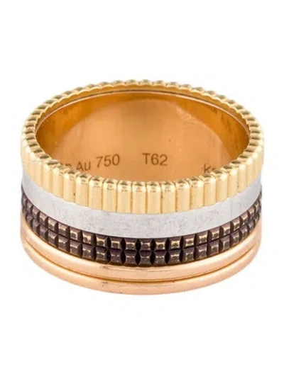 Pre-owned Boucheron 18k Quatre Classique Large Band In Multi