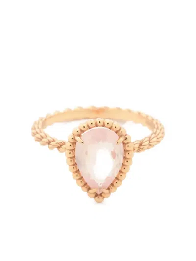 Boucheron 18k Rose Gold Serpent Bohème Rope Ring