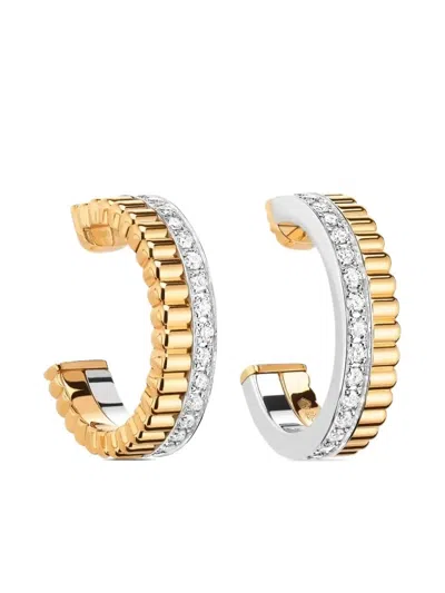 Boucheron 18k Yellow Gold Quatre Earrings