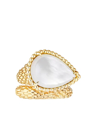 Boucheron 18k Yellow Gold Serpent Bohème Ring