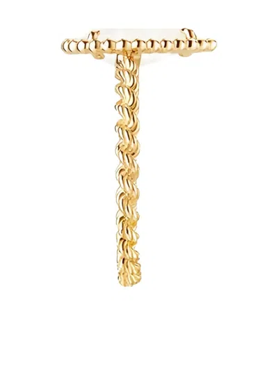 Boucheron 18k Yellow Gold Serpent Mother-of-pearl Ring