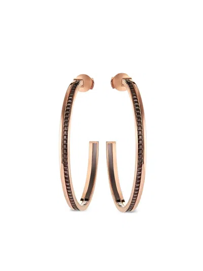 BOUCHERON 18KT ROSE GOLD QUATRE CLASSIQUE EARRINGS