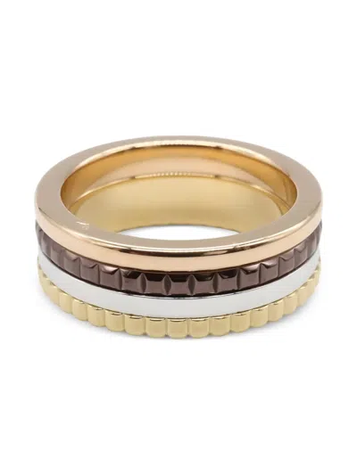 Pre-owned Boucheron 2010s 18k Gold Quatre Ring