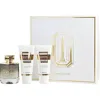Boucheron 3.4 oz Quatre Absolu De Nuit Eau De Parfum Spray With Body Lotion & Shower Gel For Women