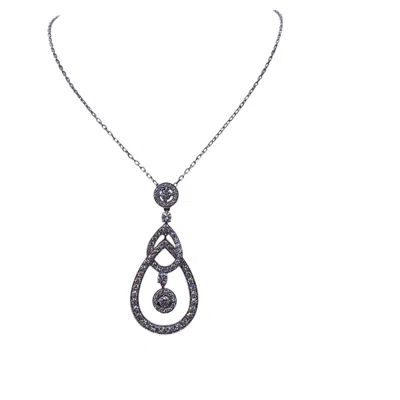 Pre-owned Boucheron "ava Mobile" Diamond Pendant Necklace 81 Stones Diamonds 2.07ct In Multi