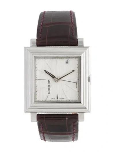 Pre-owned Boucheron Carrée Watch In Multi