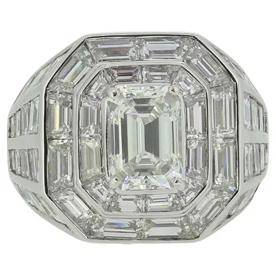 Pre-owned Boucheron Diamond Cocktail Ring In Multiple