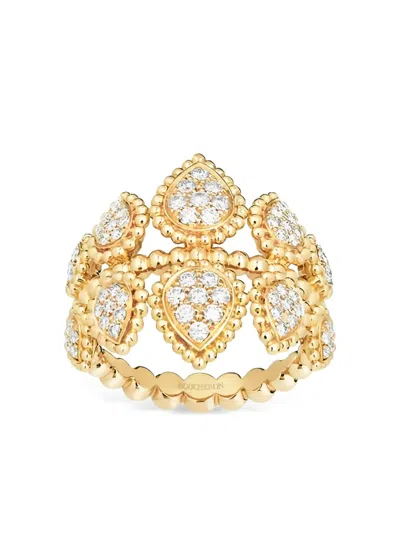 Boucheron Diamond-pavé Motif Ring