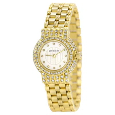 Pre-owned Boucheron Gold And Diamond Watch In Multi