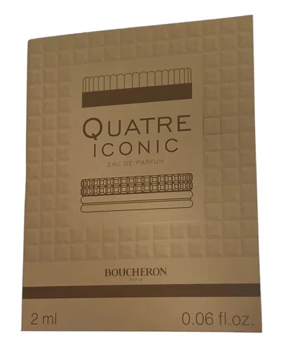 Boucheron Ladies Quatre Iconic Edp Spray 0.06 oz Fragrances 3386460129435 In Transparent