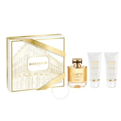 Boucheron Ladies Quatre Iconic Gift Set Fragrances 3386460132855 In White