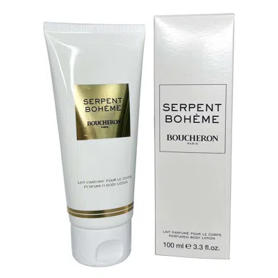 Boucheron Ladies Serpente Body Lotion 3.3 oz Fragrances 3386460117005 In White