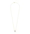 Boucheron Large Mixed Gold And Diamond Quatre White Edition Necklace