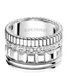 Boucheron Large White Gold And Diamond Quatre Radiant Ring