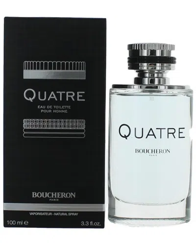 Boucheron Men's Quatre 3.4oz Edt Spray