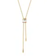 Boucheron Mixed Gold And Diamond Quatre White Edition Necklace In Gold