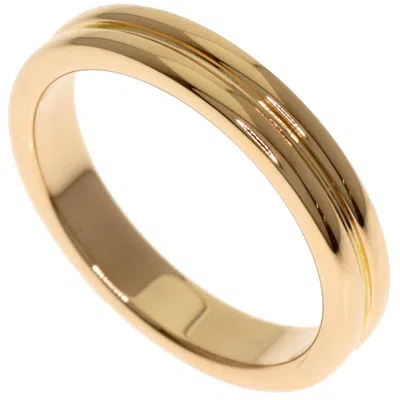 Pre-owned Boucheron Pink Gold (18k) Band Ring ()