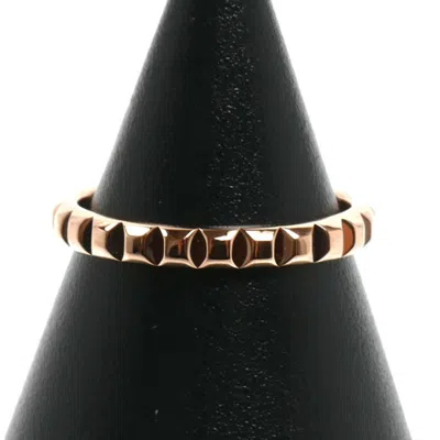 Pre-owned Boucheron Pink Gold (18k) Band Ring ()