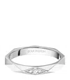Boucheron Platinum And Diamond Facette Wedding Ring