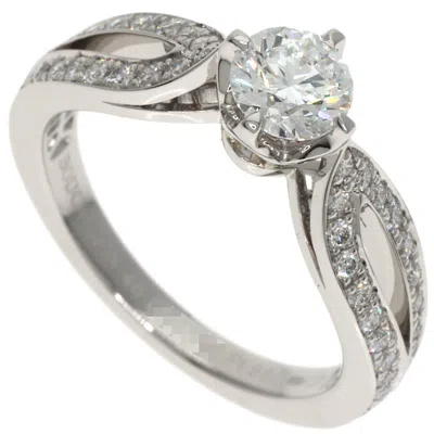 Pre-owned Boucheron Platinum Platinum 950 Band Ring ()