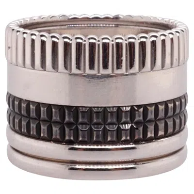 Pre-owned Boucheron Quarte White Gold Black Edition Ring
