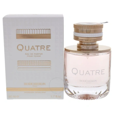 Boucheron Quatre By  For Women - 1.7 oz Edp Spray In Red   / Rose