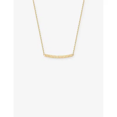 Boucheron Yellow Gold Quatre Grosgrain 18ct Yellow-gold Pendant Necklac